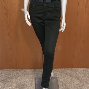 7 For All Mankind dark green Bair jeans